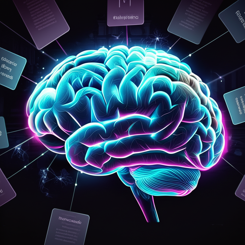 Memory retention techniques illustration